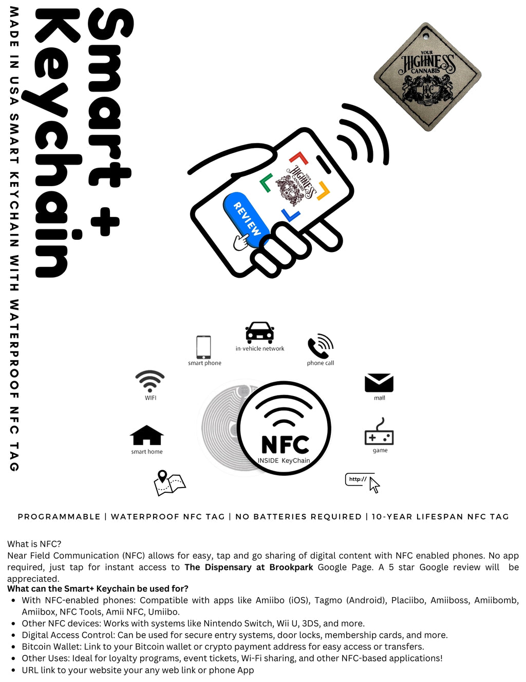 Smart+ NFC KeyChain