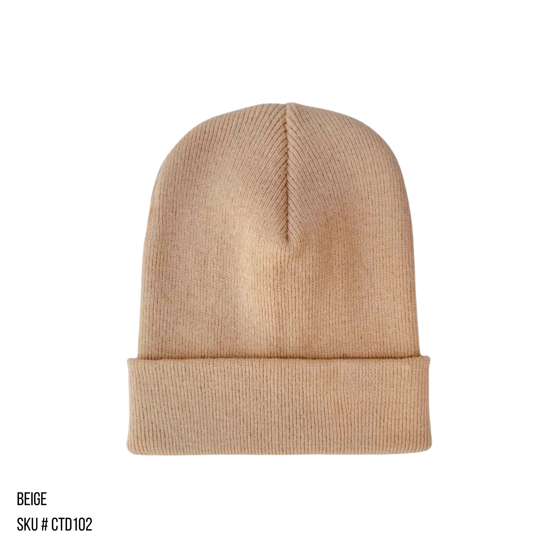 Plain photo of the Beanie Base in the color Beige