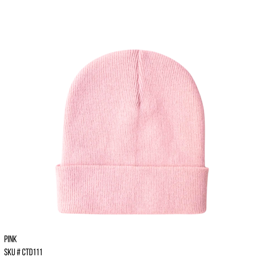 Plain photo of the Beanie Base in the color Pink
