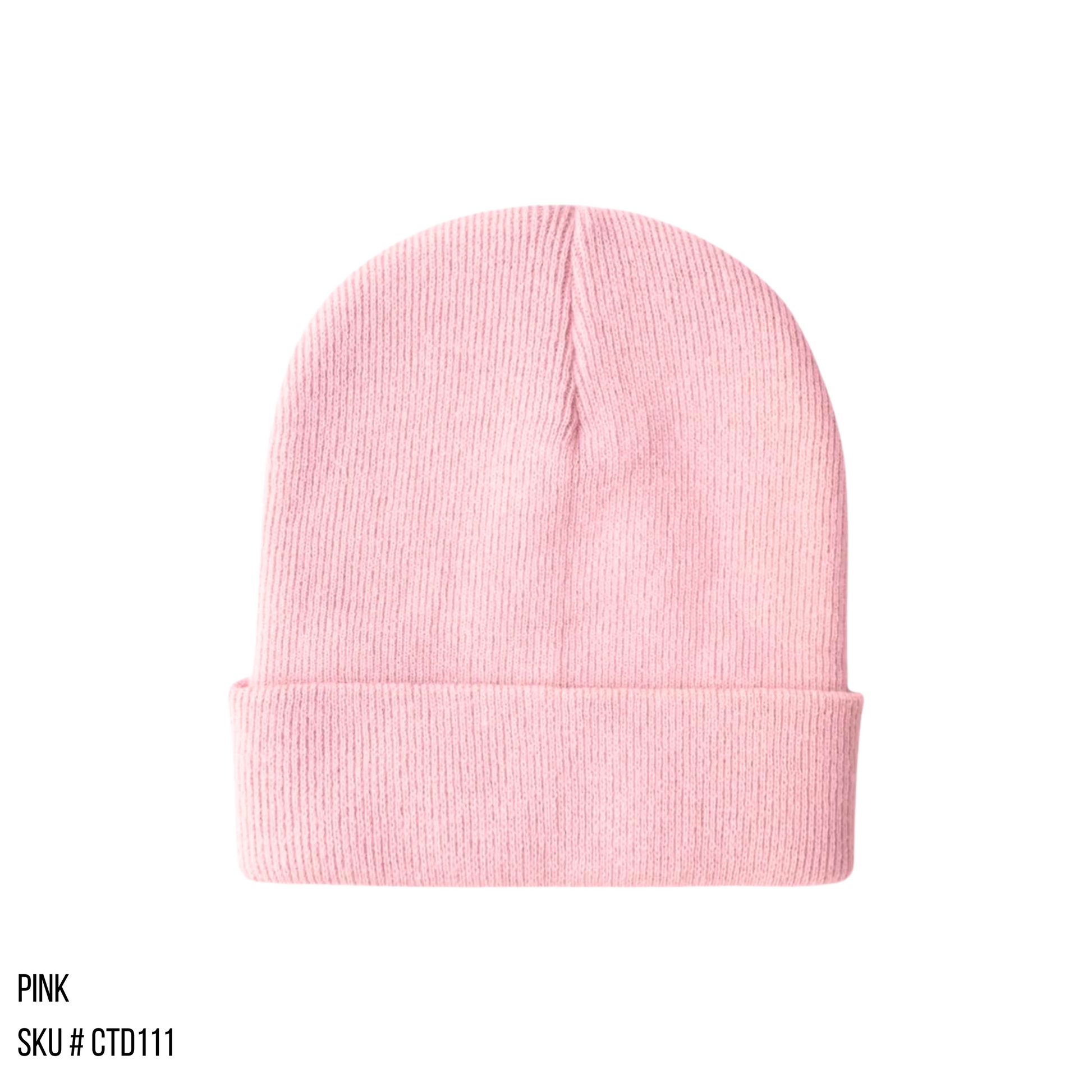 Plain photo of the Beanie Base in the color Pink