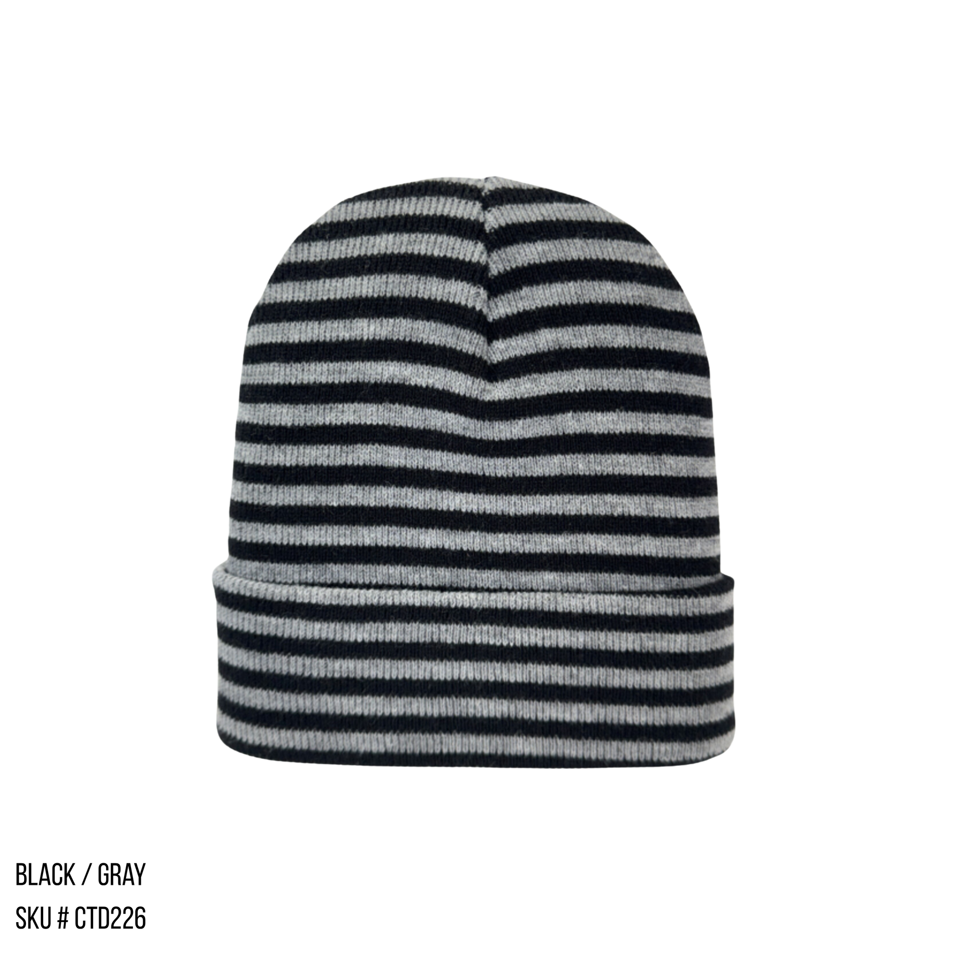 Beanie Flex RORO, Cuffed Gray/Green