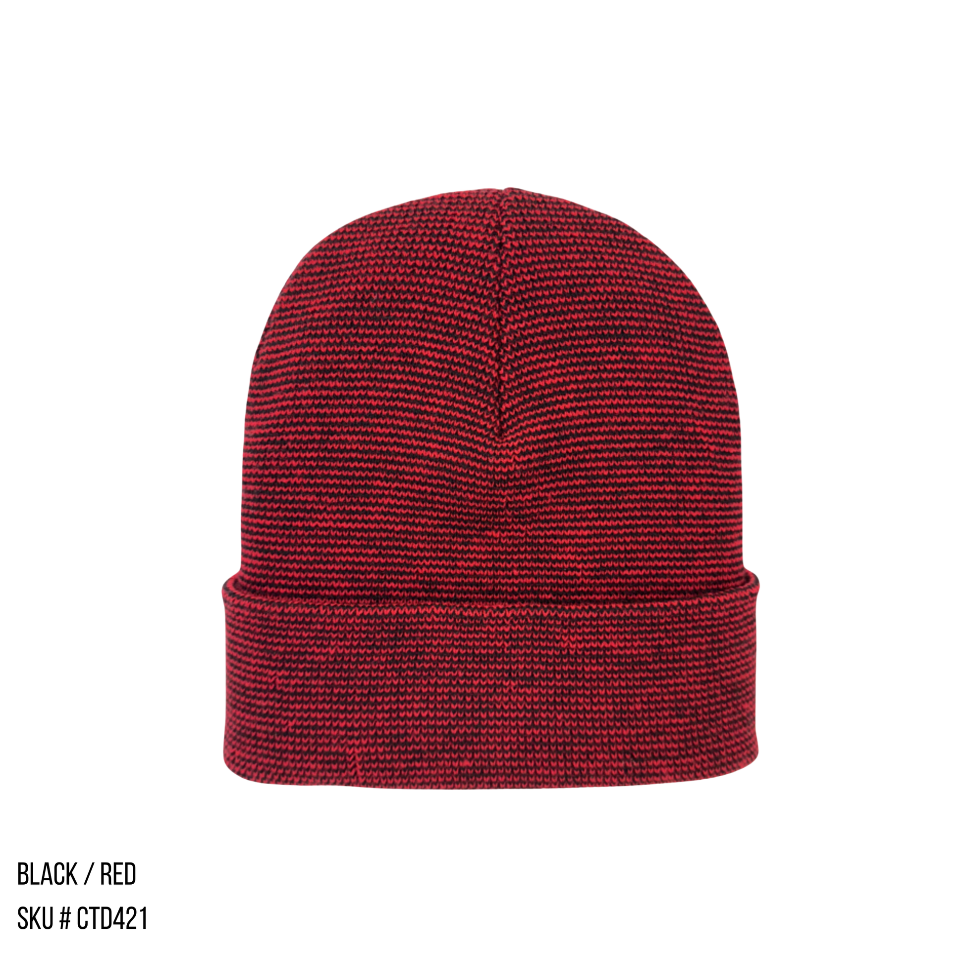 Beanie Flex Fusion, Cuffed Gray/Green