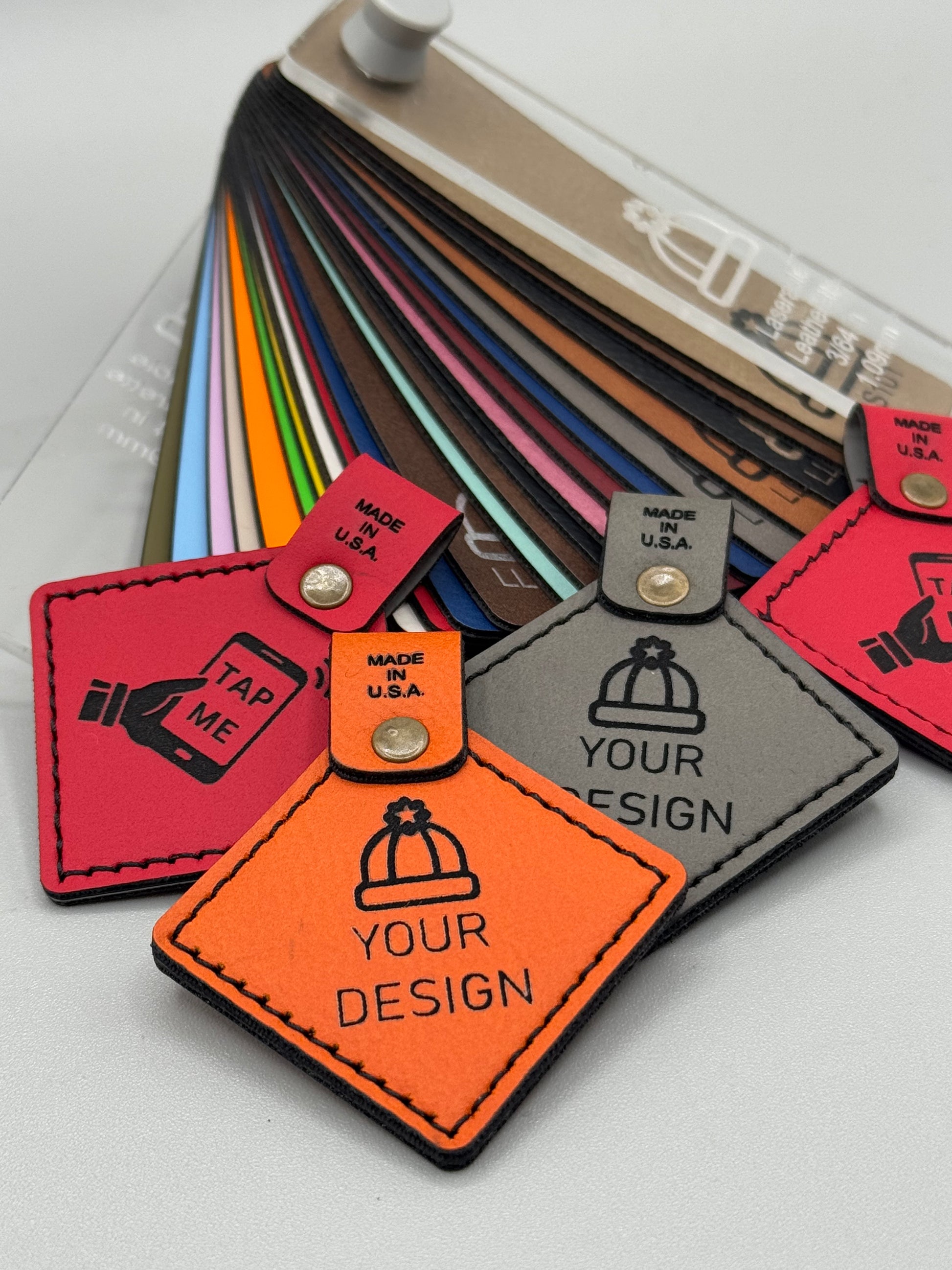 Custom NFC Keychains & Patches – Made in the USA The Beanie Factory The Beanie Factory bulk wholesale winter beanies.