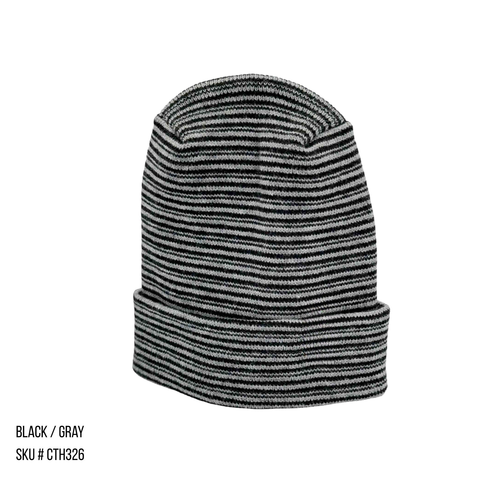 TBF PRO Beanie, Featuring the H-Stitch, Contrast, Brown/Green