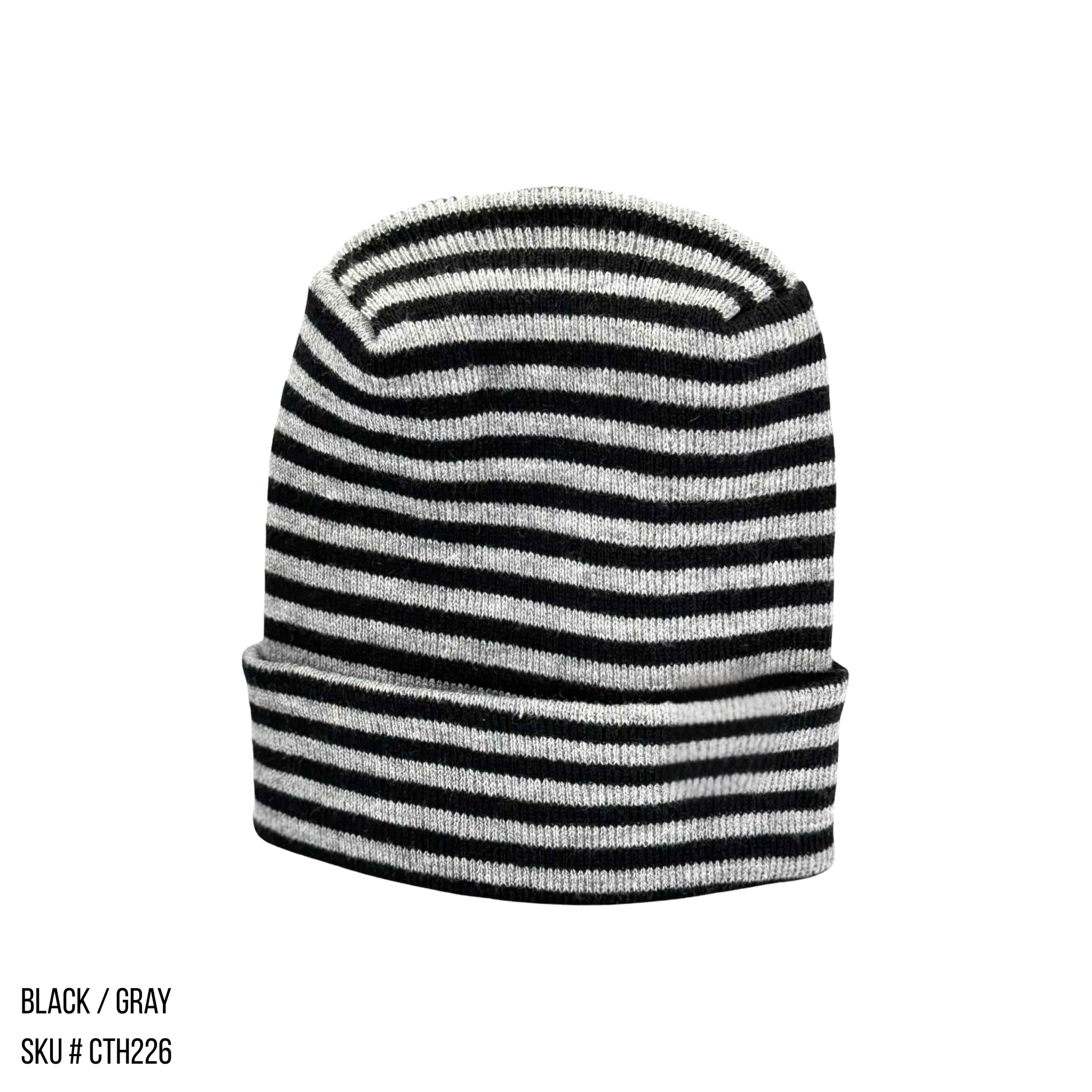 TBF PRO Beanie, Featuring the H-Stitch, Roro Gray/Green