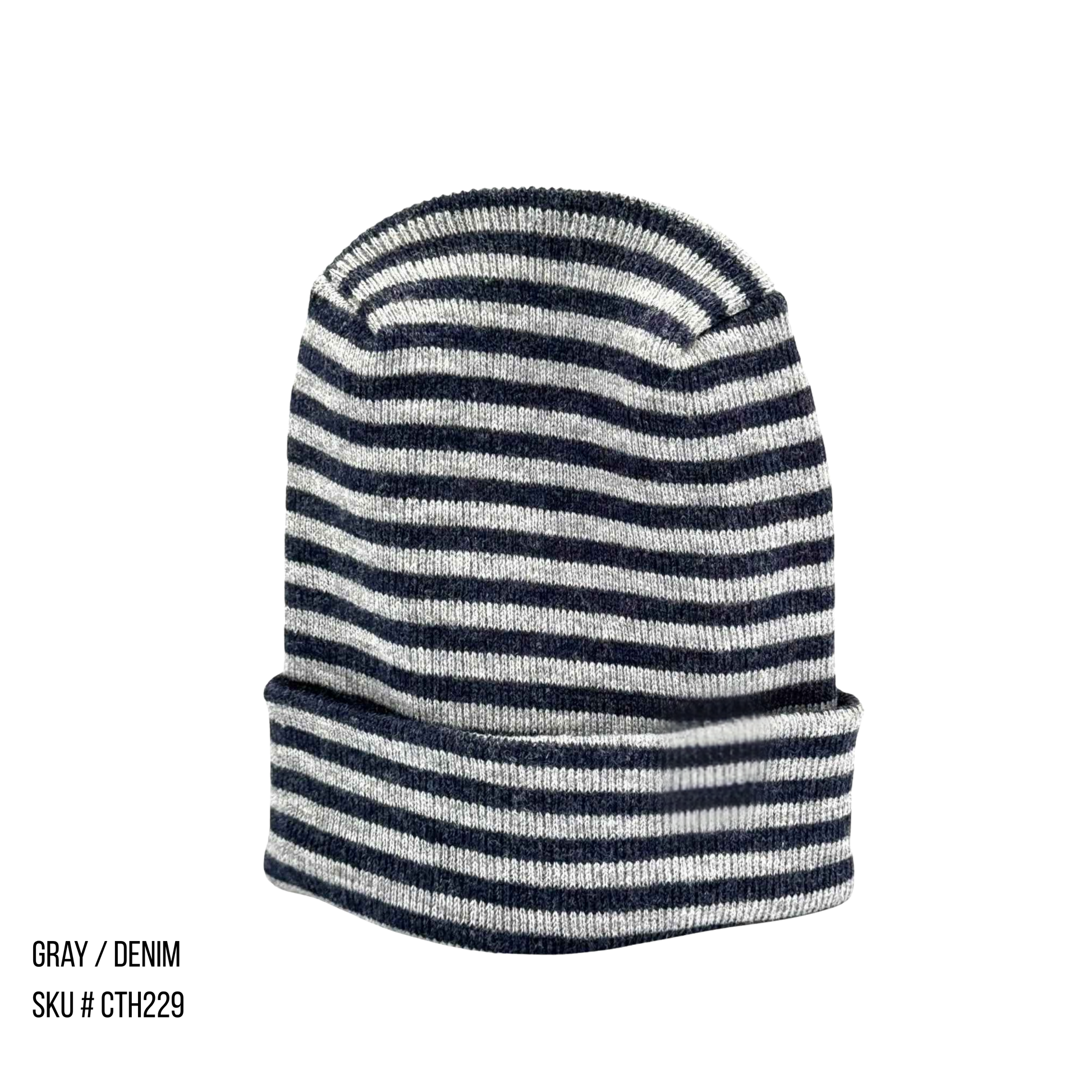 TBF PRO Beanie, Featuring the H-Stitch, Roro Gray/Green