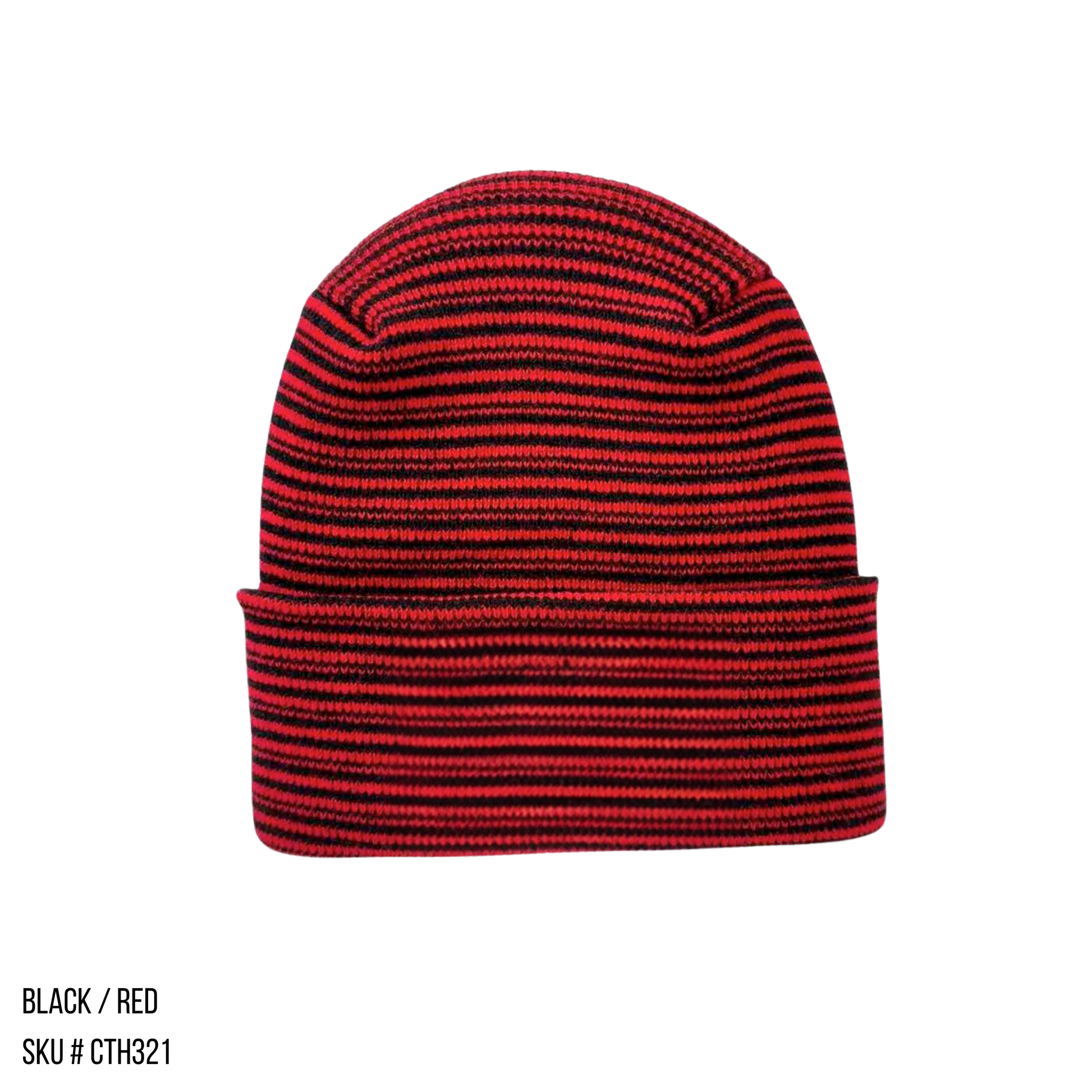 TBF PRO Beanie, Featuring the H-Stitch, Contrast, Brown/Green