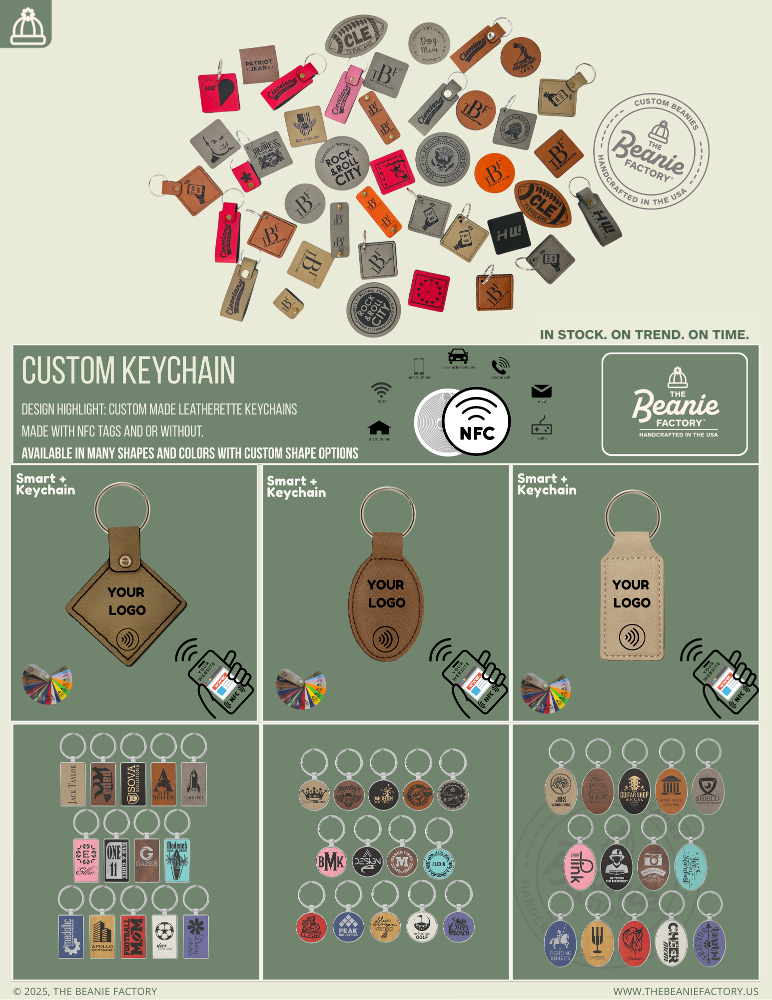 Custom NFC Keychains & Patches – Made in the USA