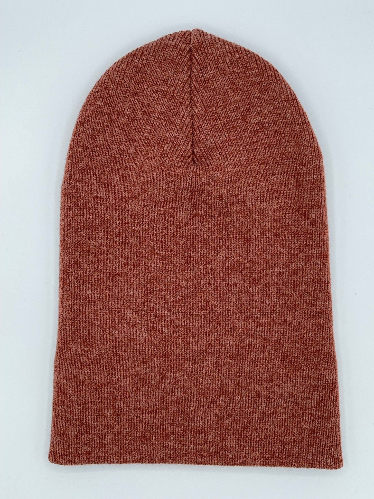 Blank Beanie Factory Cuffed Winter Hat, Wholesale price, Premium Quality, Burgundy, Made in U.S.A - The Beanie Factory