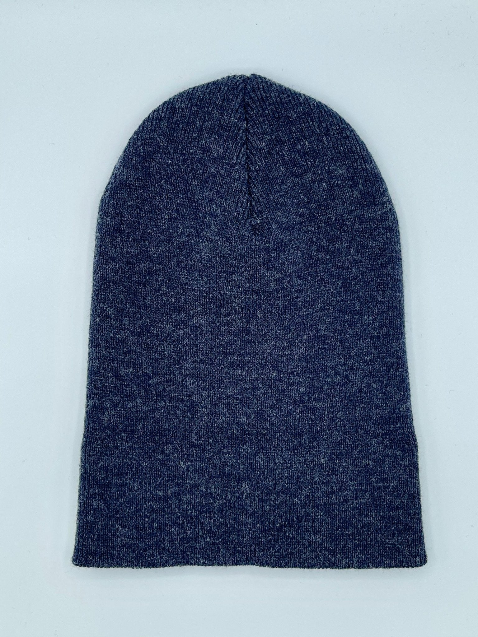 Blank Beanie Factory Cuffed Winter Hat, Wholesale price, Premium Quality, Denim Blue, Made in U.S.A - The Beanie Factory