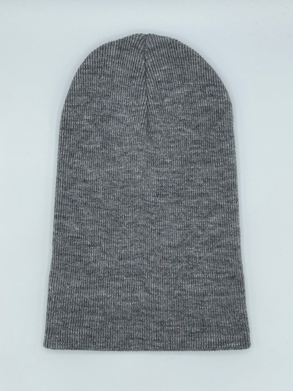Blank Beanie Factory Cuffed Winter Hat, Wholesale price, Premium Quality, Gray, Made in U.S.A - The Beanie Factory