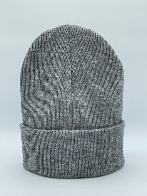 Beanie Base - Gray The Beanie Factory The Beanie Factory bulk wholesale winter beanies.