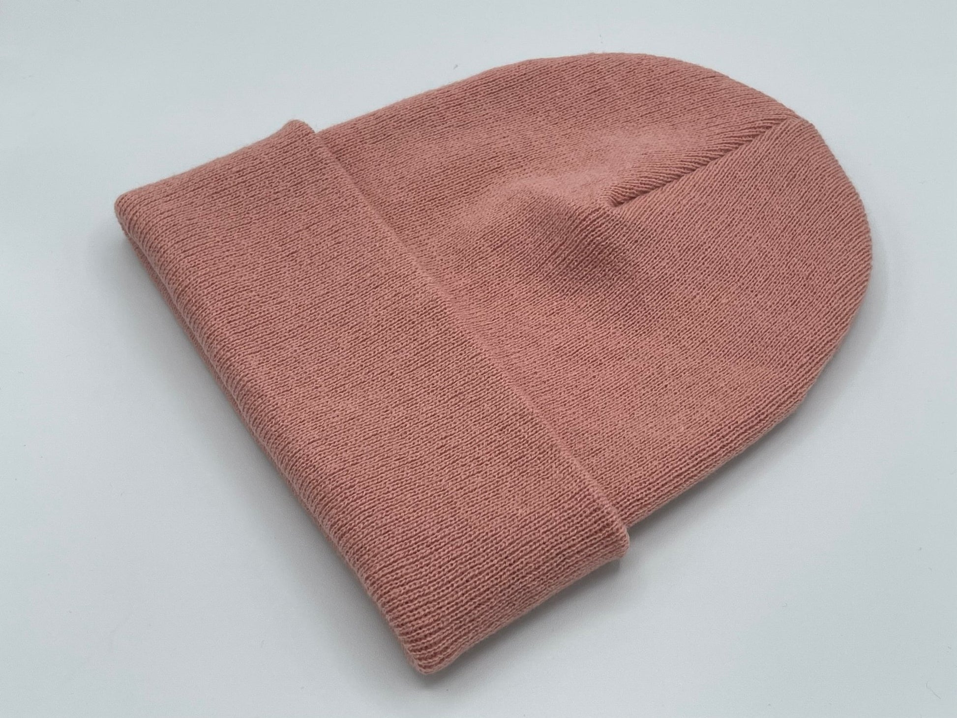 Blank Beanie Factory Cuffed Winter Hat, Wholesale price, Premium Quality, Pink, Made in U.S.A - The Beanie Factory