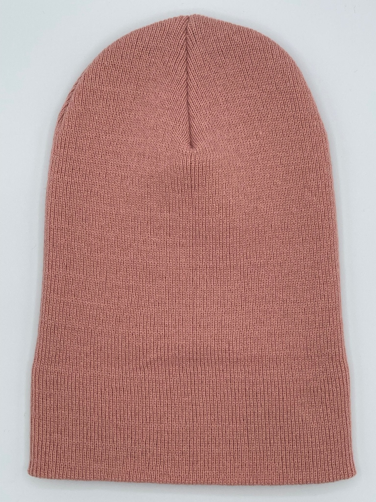 Blank Beanie Factory Cuffed Winter Hat, Wholesale price, Premium Quality, Pink, Made in U.S.A - The Beanie Factory
