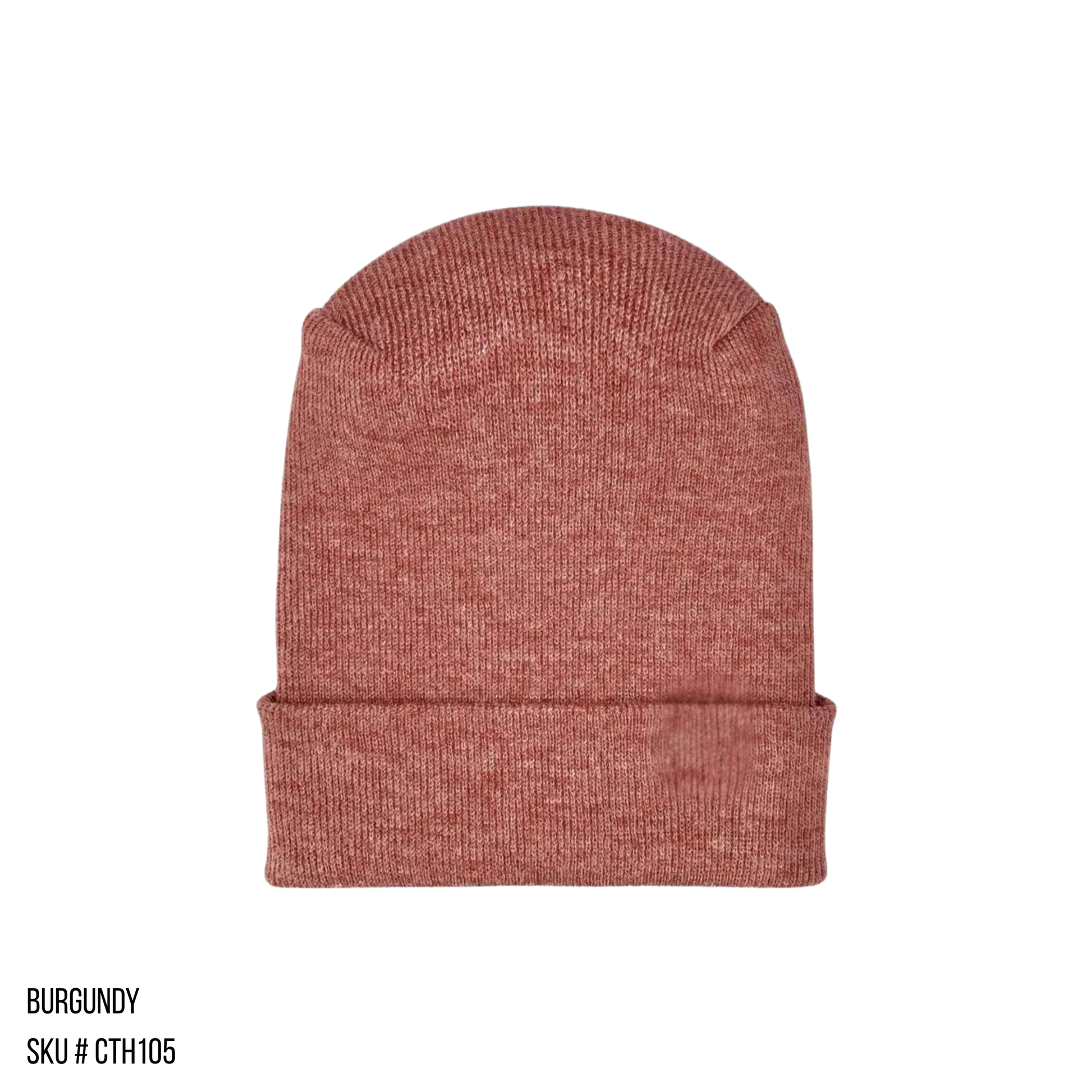 TBF PRO Beanie, Featuring the H-Stitch Red