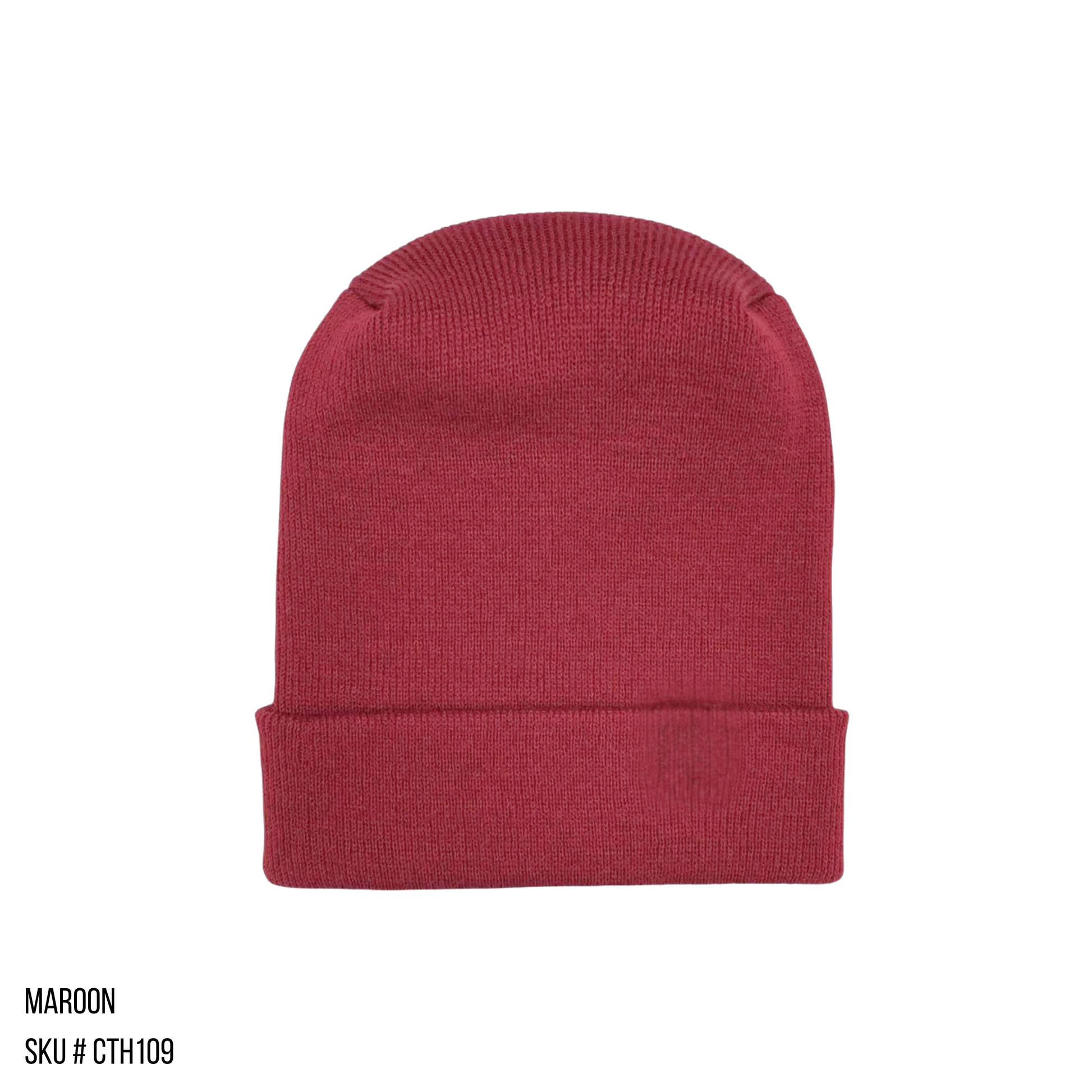 TBF PRO Beanie, Featuring the H-Stitch Red